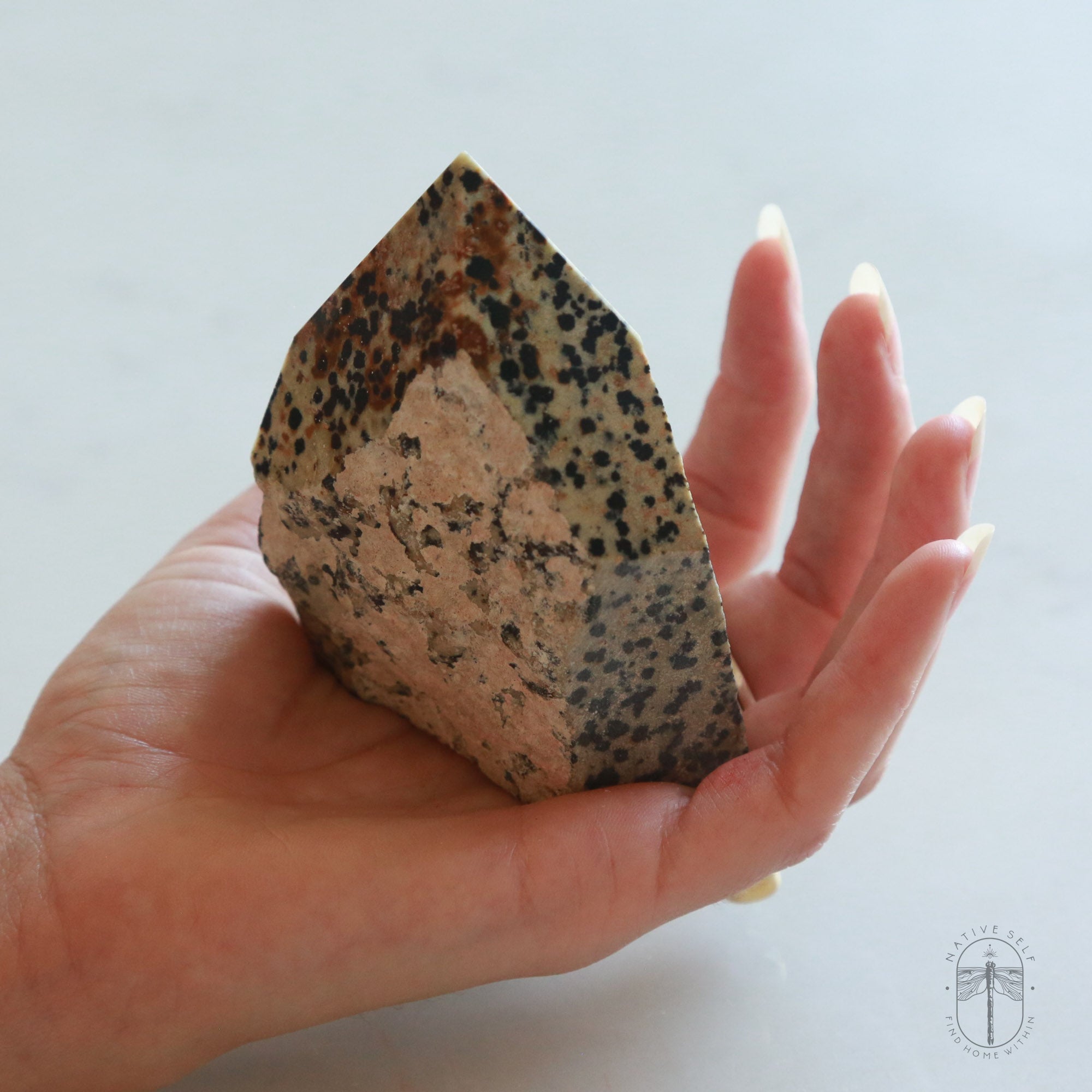 Dalmatian Jasper Raw Points - Native Self